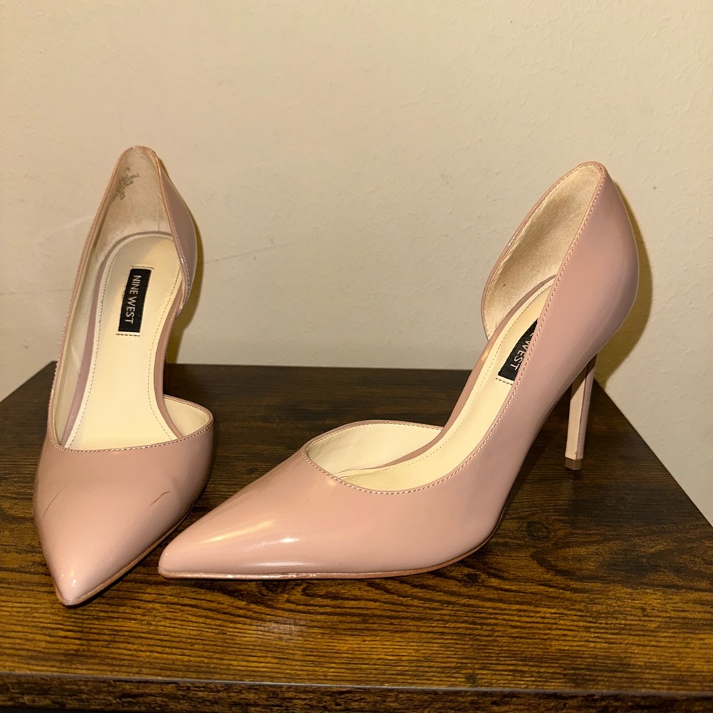 Nine West Blush Pink Heels